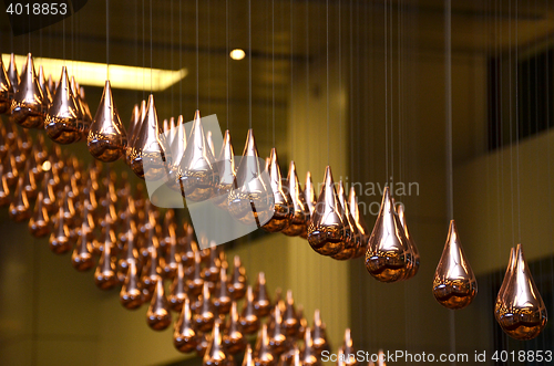 Image of Christmas background in Singapore airport