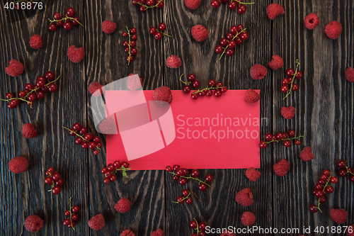 Image of Fresh berries background