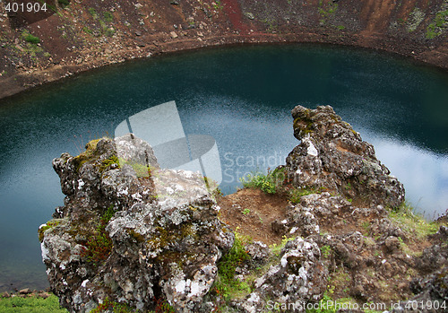 Image of into the crater