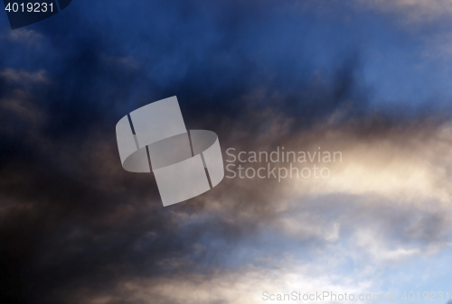 Image of sky with clouds