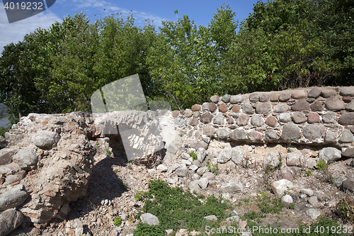 Image of ancient castle Grodno