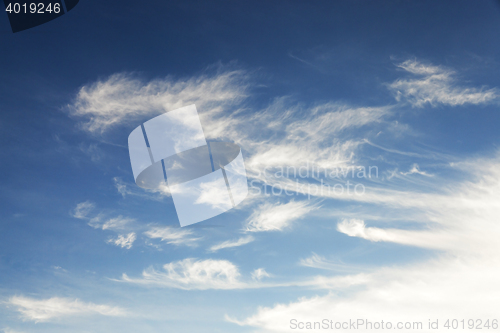 Image of sky with clouds