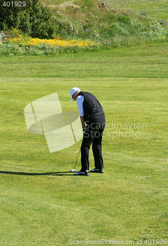 Image of the putt