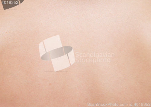 Image of human skin texture