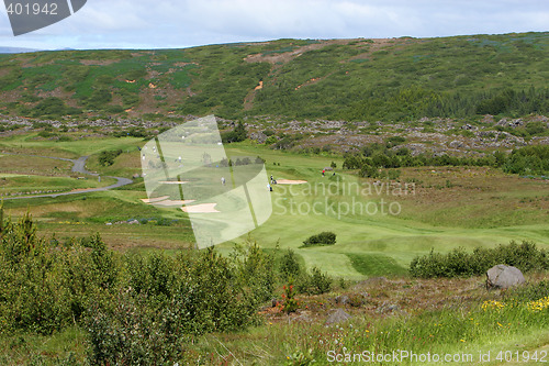 Image of beautyful Golfcourse