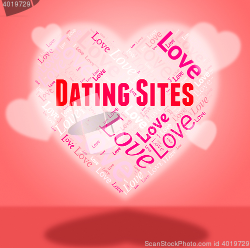 Image of Dating Sites Means Www Internet And Sweethearts