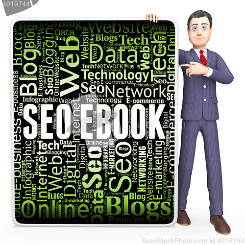 Image of Seo Ebook Indicates Search Engines And Books