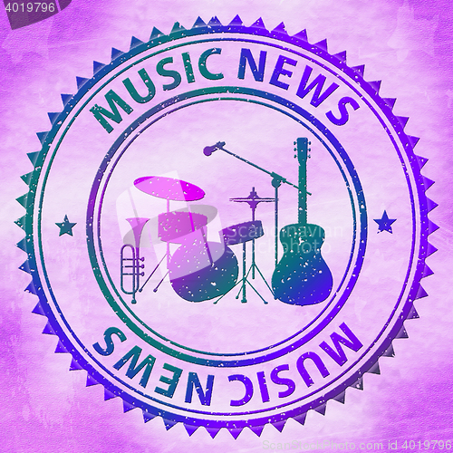 Image of Music News Shows Social Media And Article