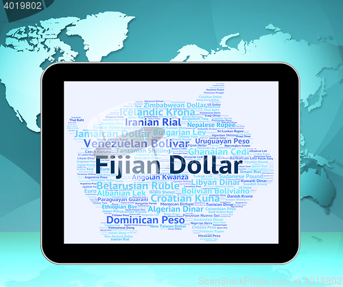 Image of Fijian Dollar Shows Forex Trading And Currencies