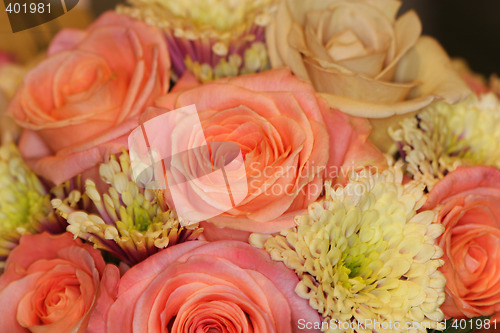 Image of bridal flower bouquet