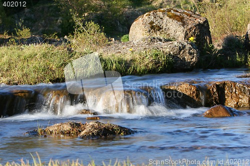 Image of blurry river