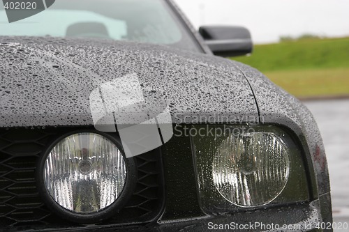 Image of mean headlights