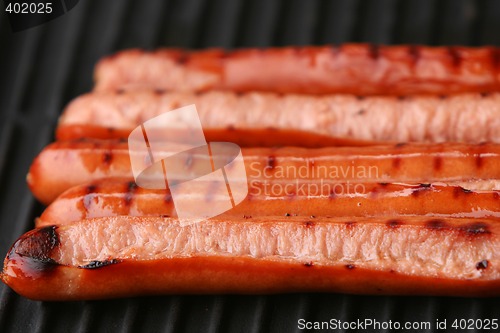 Image of Hot dog grill