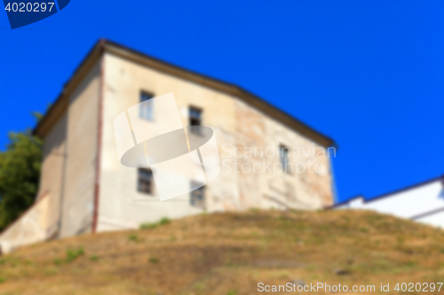 Image of ancient castle Grodno