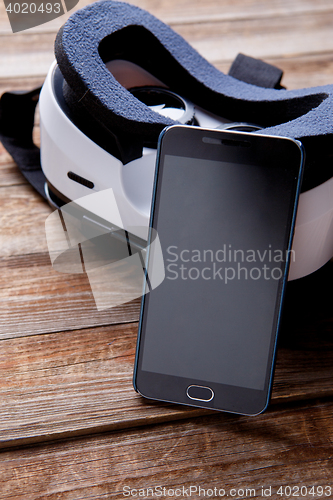 Image of virtual vr glasses goggles headset