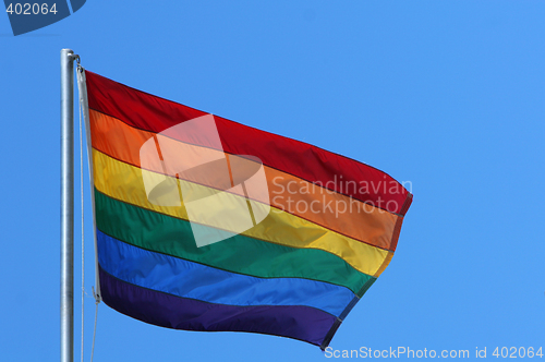 Image of rainbow flag