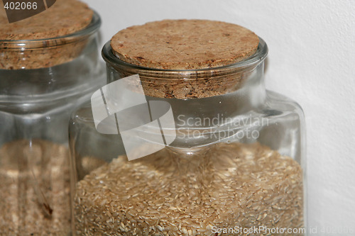 Image of jars of health