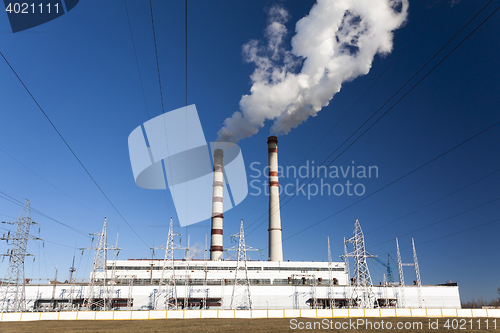 Image of power plant, industry