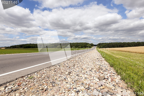 Image of road of stones