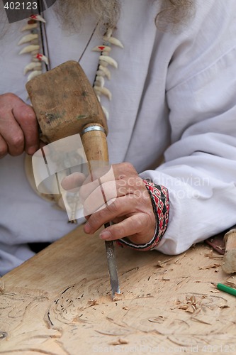 Image of woodcarving maestro