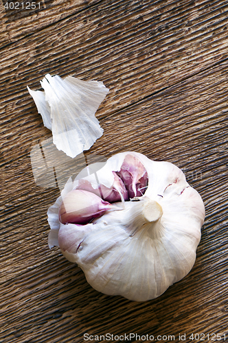 Image of Head of garlic (bulb of garlic)
