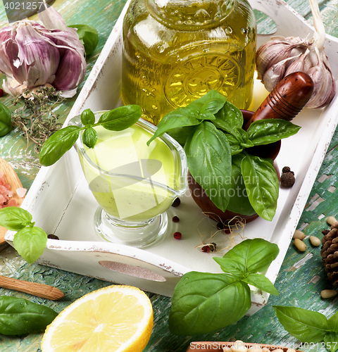 Image of Fresh Pesto Sauce