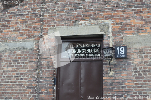Image of Auschwitz I, Barracks for Diseased, Block 19