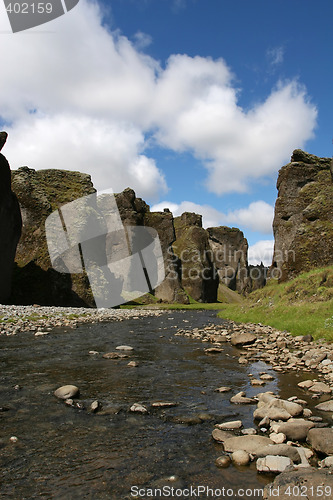 Image of glacier canyon