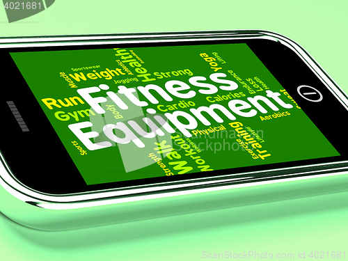 Image of Fitness Equipment Means Trained Equipments And Athletic