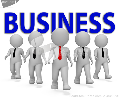 Image of Business Businessmen Shows Commerce Entrepreneurs And Corporatio