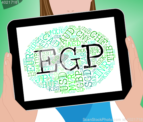 Image of Egp Currency Indicates Forex Trading And Banknote