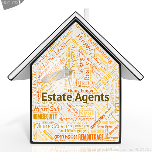 Image of Estate Agents Represents House Realtors And Properties