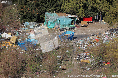 Image of Illegal Gypsy Camp