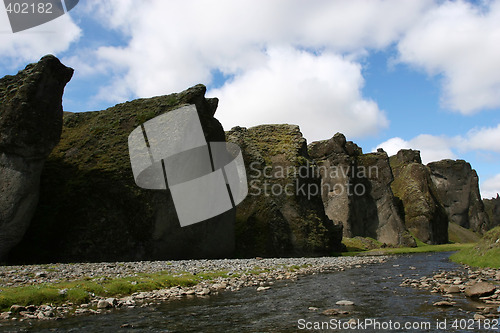 Image of canyon walls