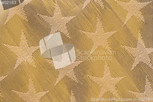 Image of Pattern of a golden christmas tissue