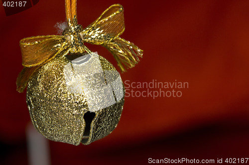 Image of jingle bell on christmas