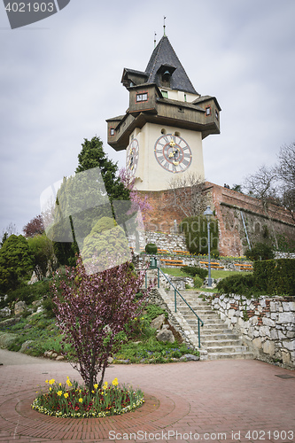 Image of Clock Tower Graz Austria