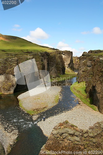 Image of overhead canyon