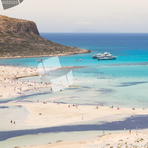 Image of Balos beach at Crete island in Greece