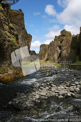 Image of river flows through it