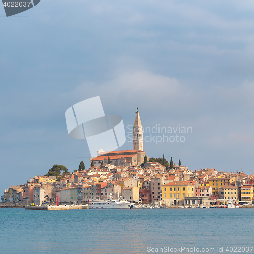 Image of Beautiful View Of Rovinj City, Croatia, Europe