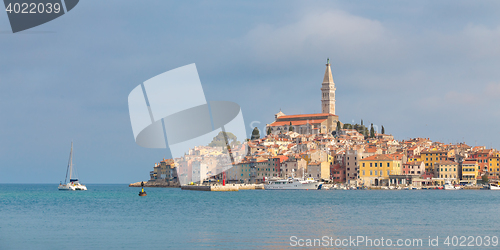 Image of Beautiful View Of Rovinj City, Croatia, Europe