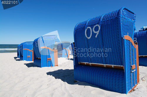 Image of Blue Beach Chair