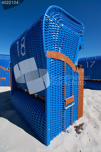 Image of Blue Beach Chair