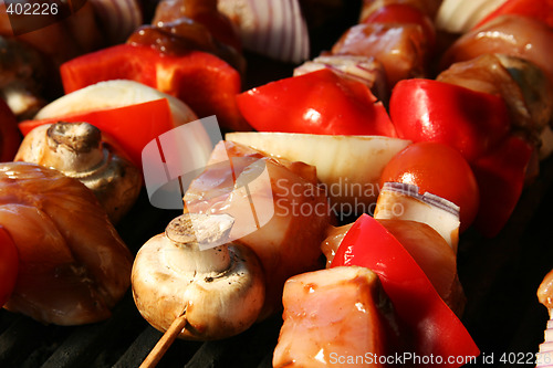 Image of barbecue skewer
