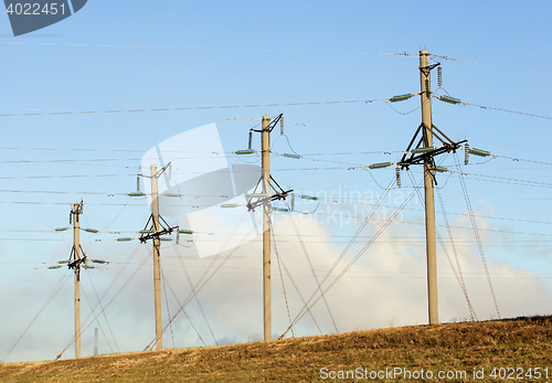 Image of electricity transmission system