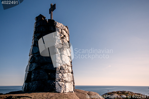 Image of Large beacon in stone