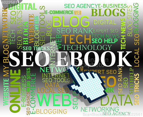 Image of Seo Ebook Represents Web Site And E-Book