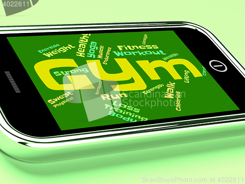 Image of Gym Fitness Indicates Working Out And Athletic