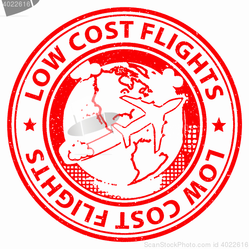 Image of Low Cost Flights Means Discounted Sale And Promotional